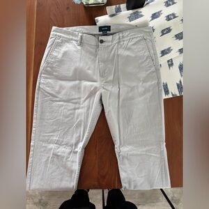 Taylrd Chino Pant Size 36x32 Light Gray